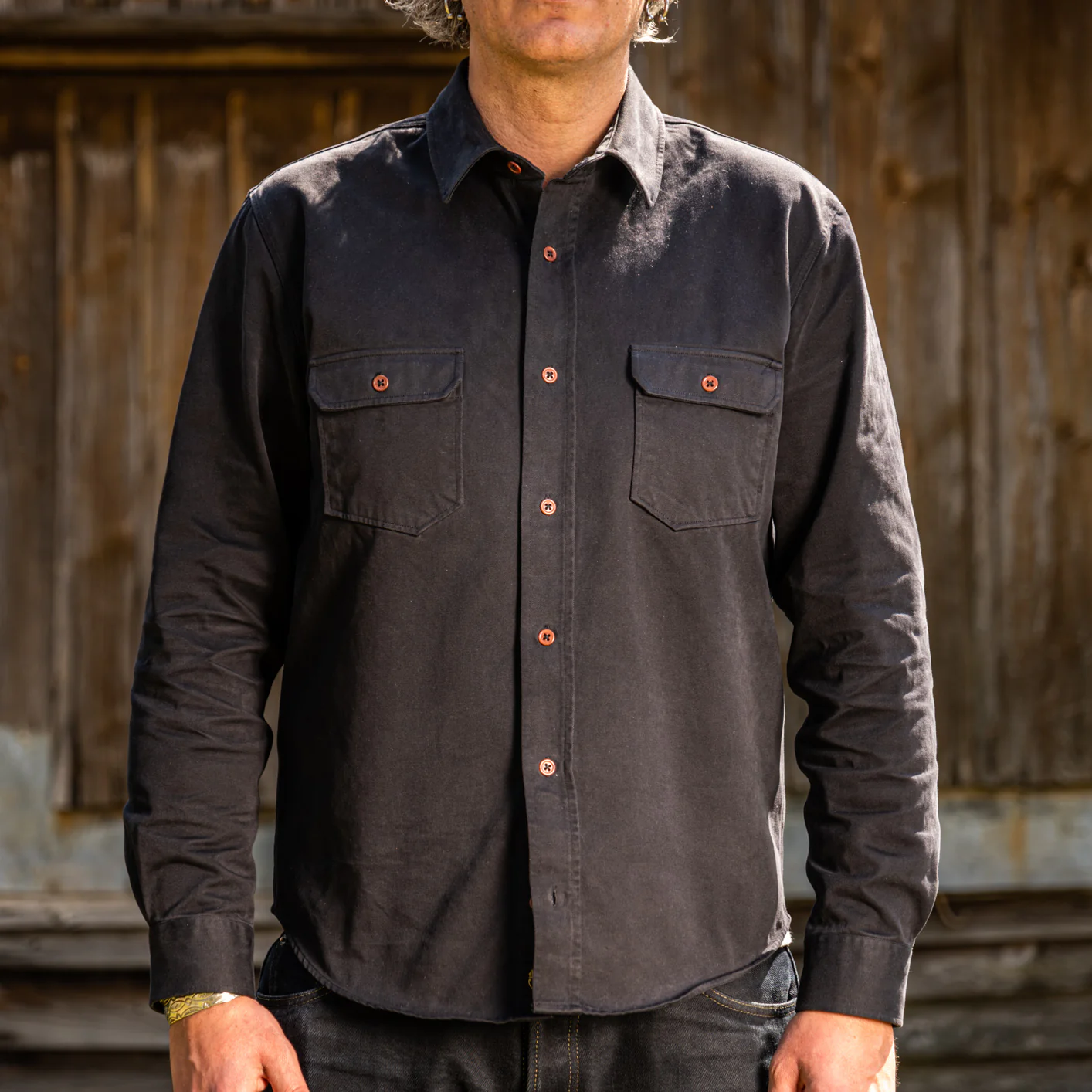 Indigofera Alamo Shirt - Marshall Black - Image 3