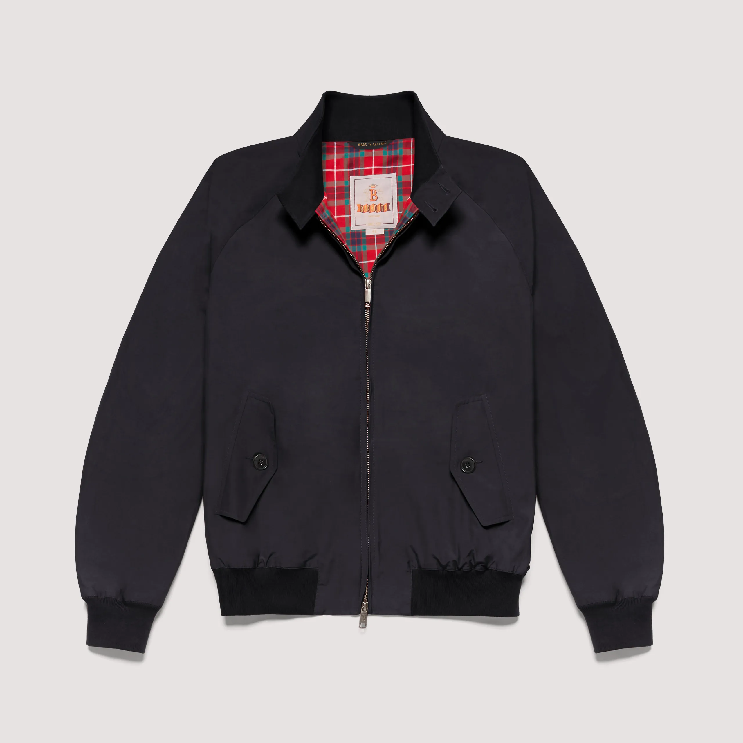 Baracuta G9 Harrington Jacket - Dark Navy - Image 5