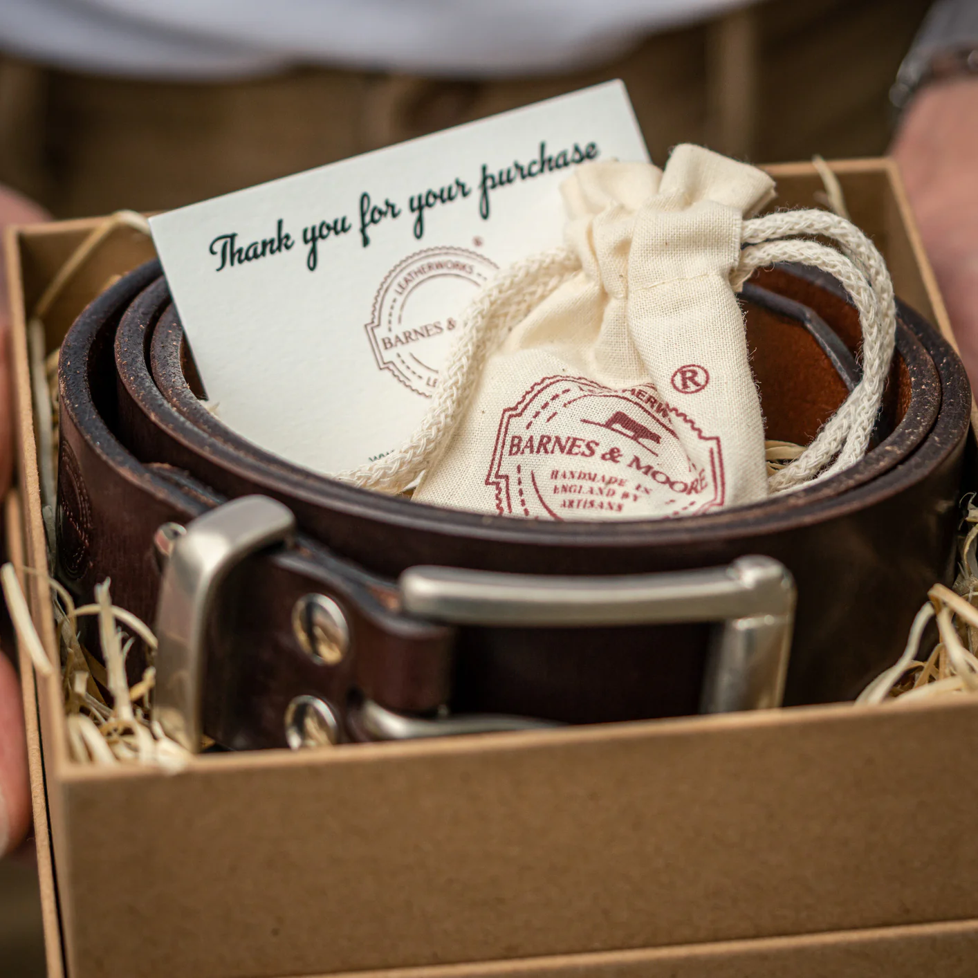 Barnes & Moore Garrison Belt - Deep Honey - Image 3