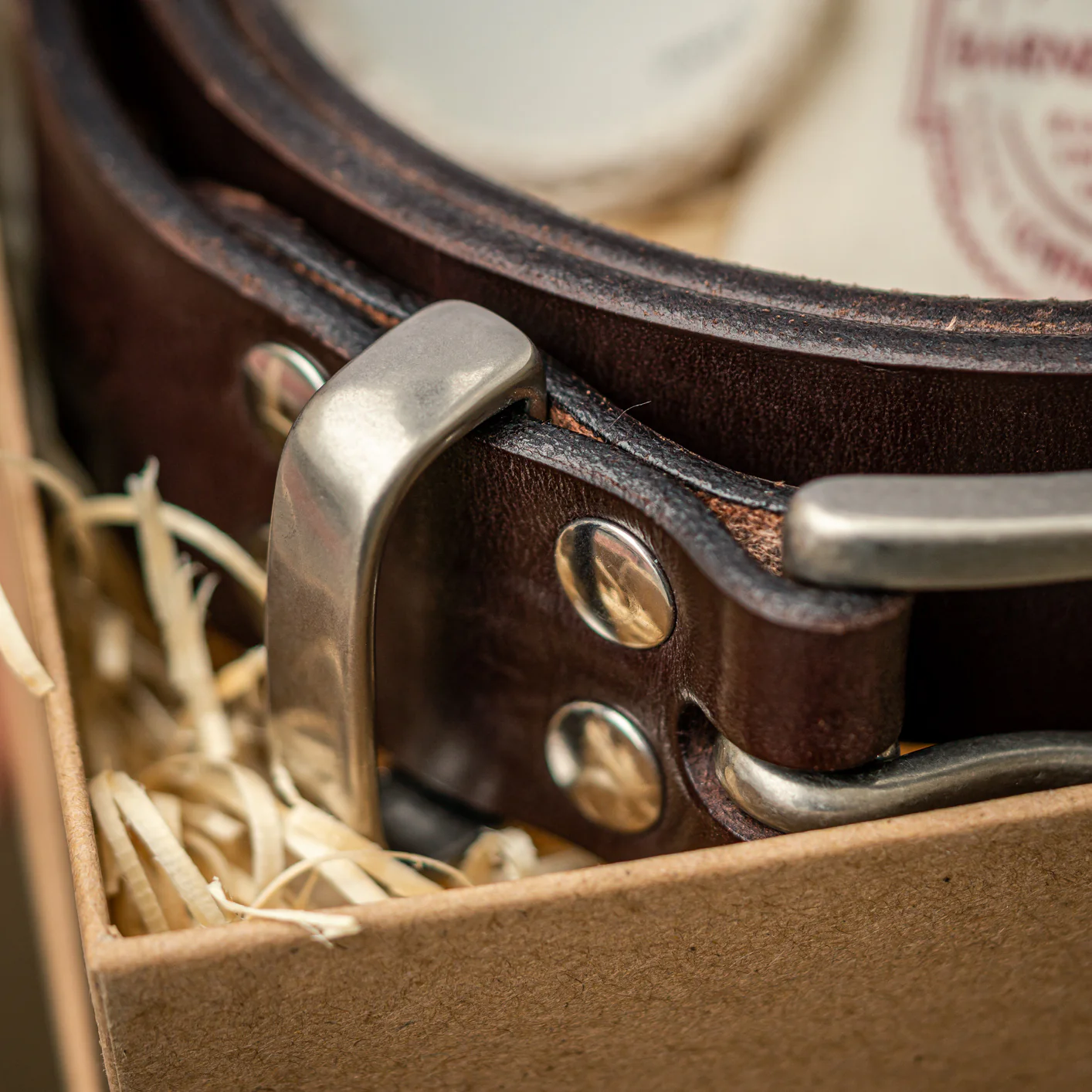 Barnes & Moore Garrison Belt - Deep Honey - Image 4
