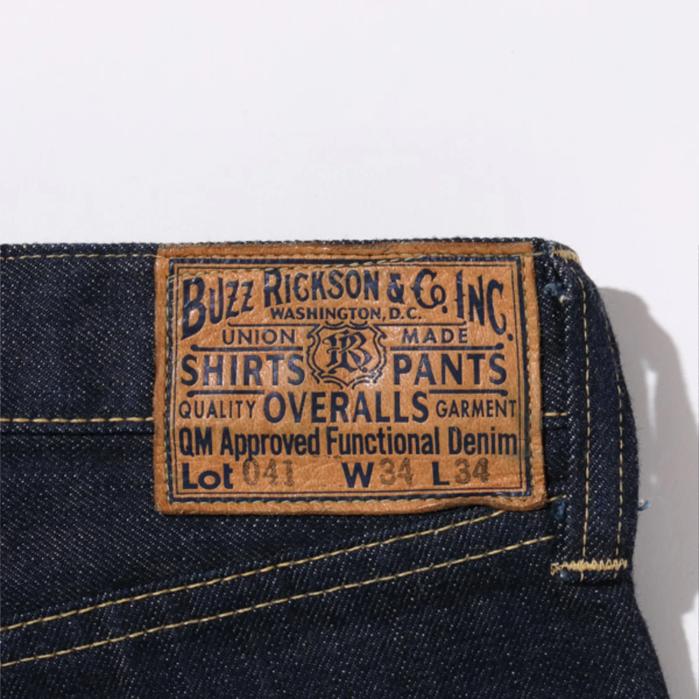 Buzz Rickson’s 13,6oz World War II Waist Overalls – Classic Straight - Image 16