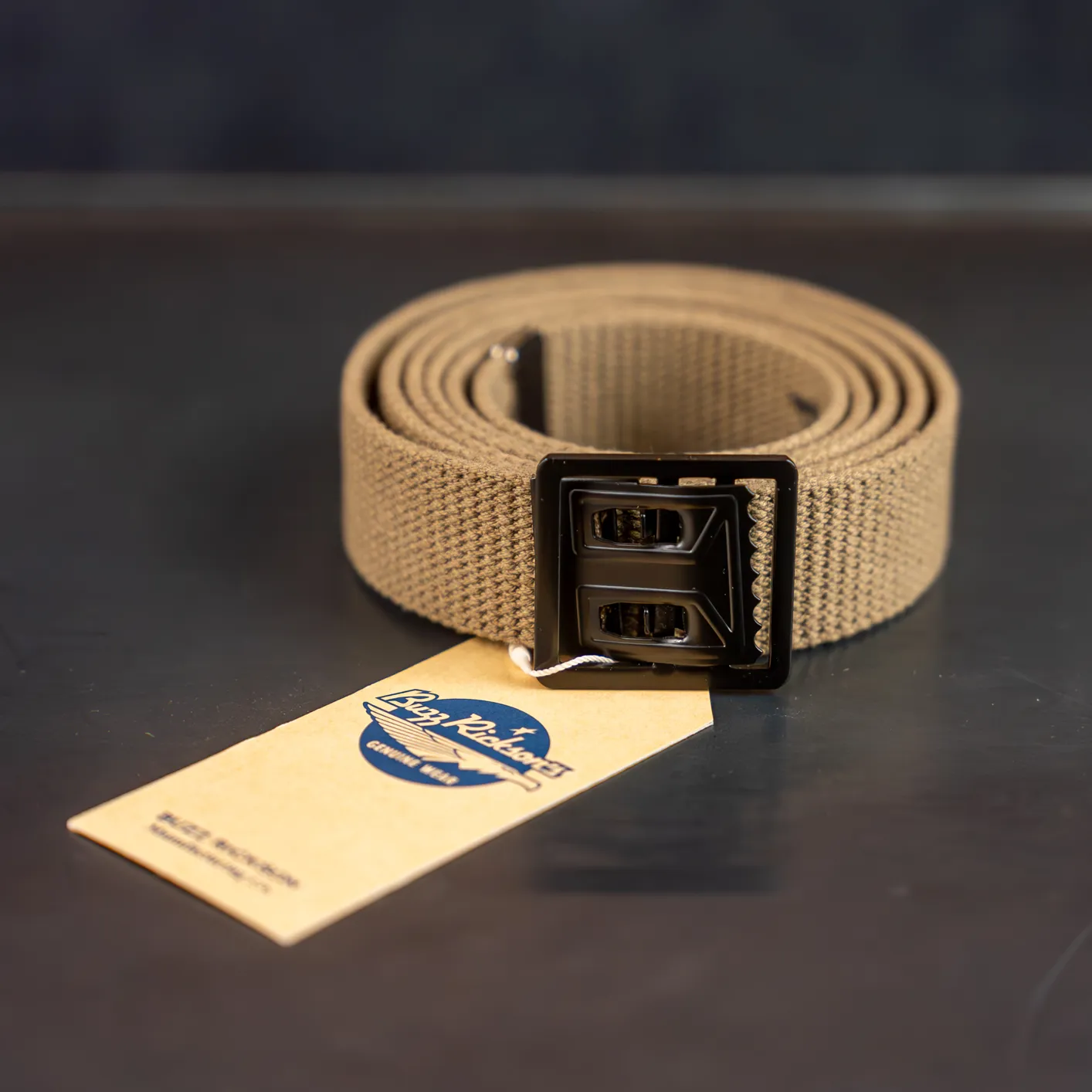 Buzz Rickson’s M-1937 GI-Belt – Khaki