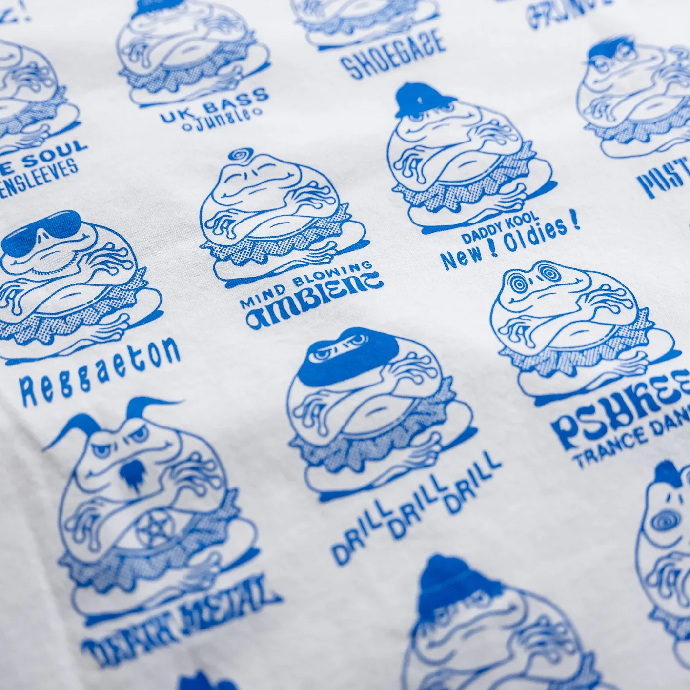 Edwin ‘Music Channel’ T-Shirt - White - Image 3