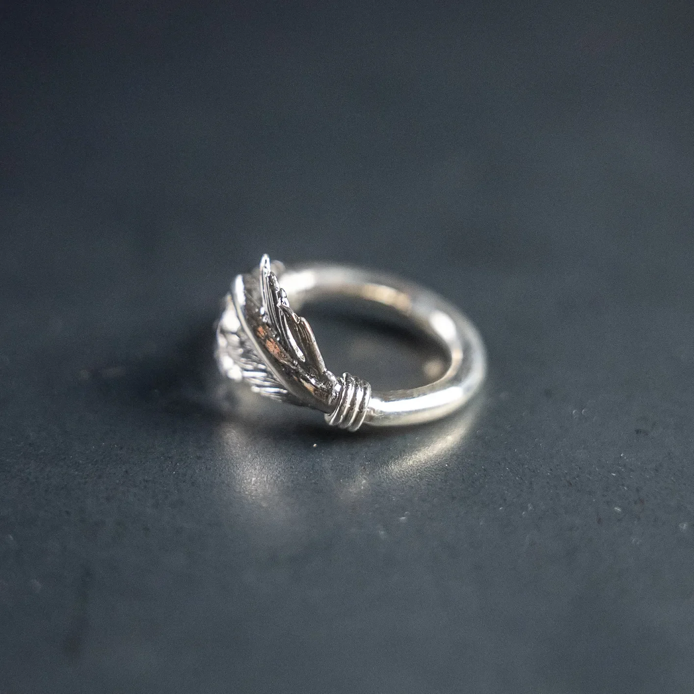 First Arrow's ‘First Arrow’ Ring Large – 950 Silver / R-063 - Image 3