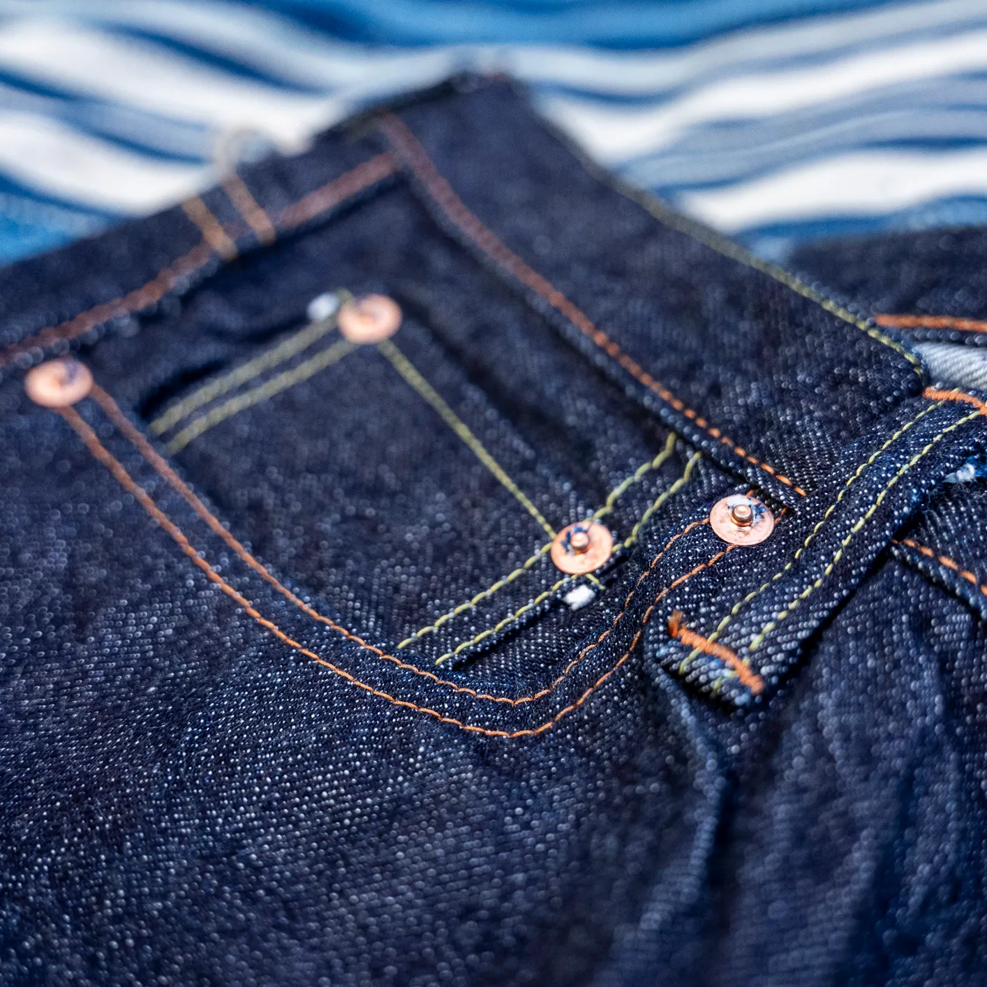 Fullcount 1109XXW 15.5oz Selvedge Jeans - Slim Heavy - Image 5