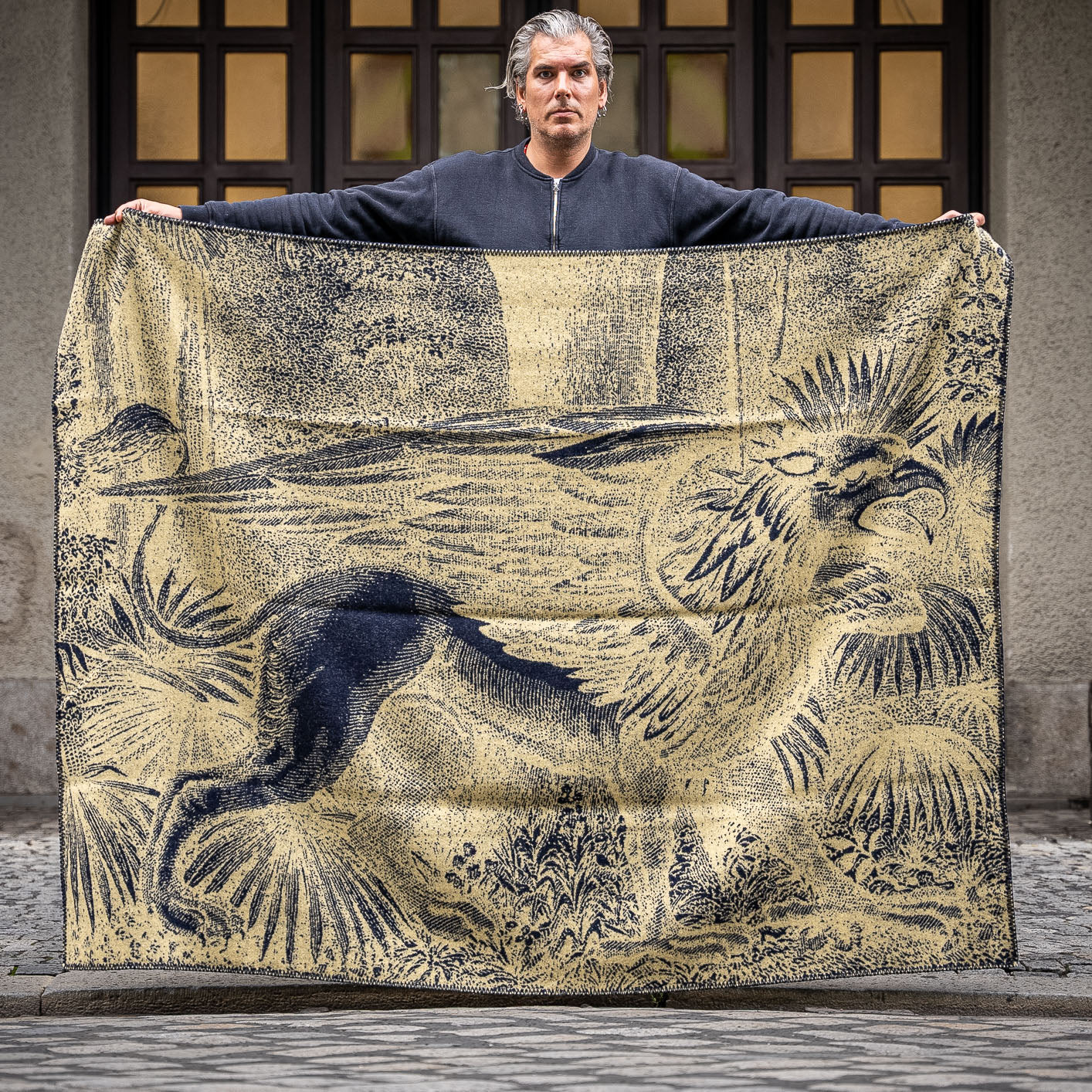 Indigofera Gryphon Talon Blanket - Norwegian Wool - Image 3