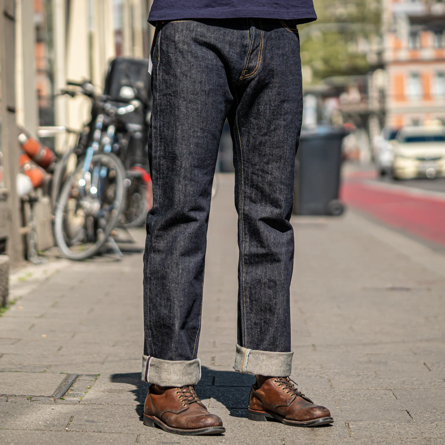 Iron Heart 634s 21oz Selvedge Jeans - Classic Straight - Image 3