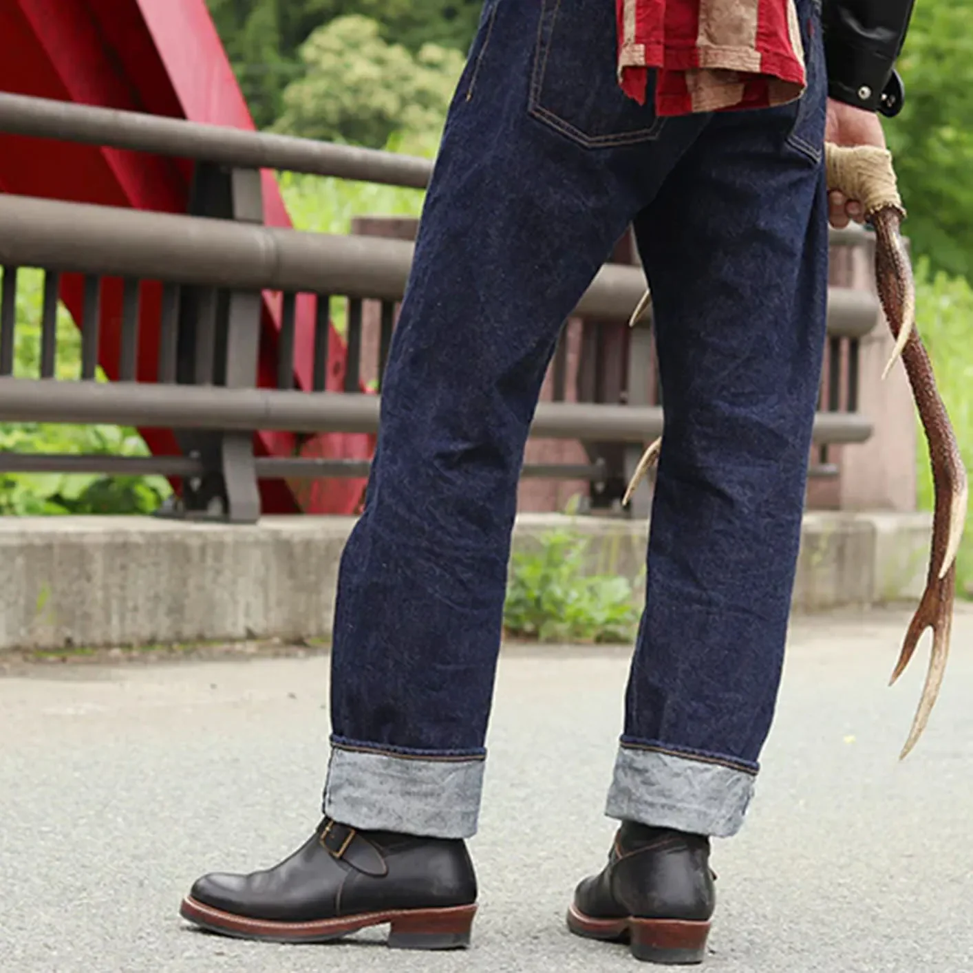 John Lofgren Wabash Engineer Boots – Black / Horween Chromexcel - Image 12