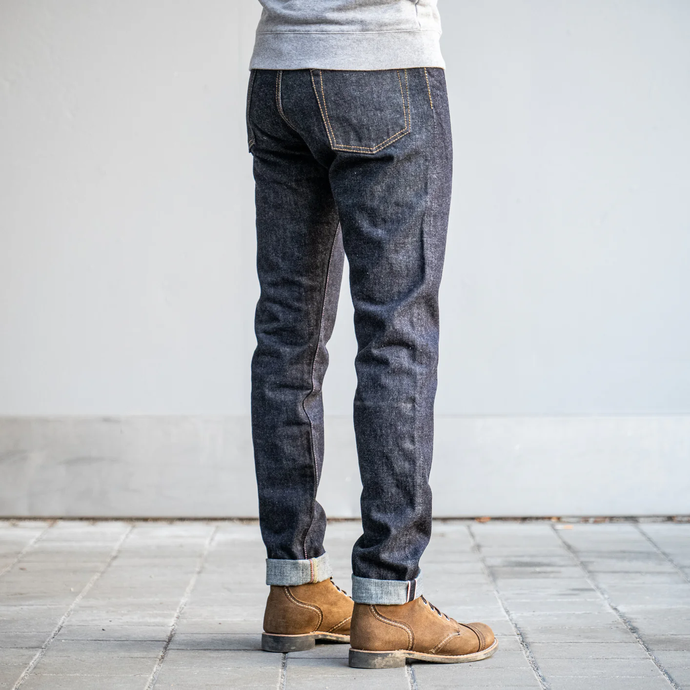 Momotaro 0405-V 15,7oz High Tapered Jeans - Image 5