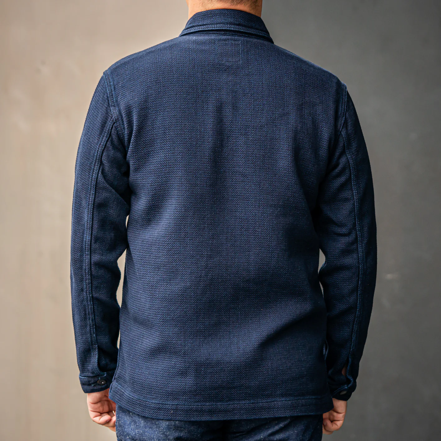 Momotaro 13oz Indigo Dobby Coverall - Image 4