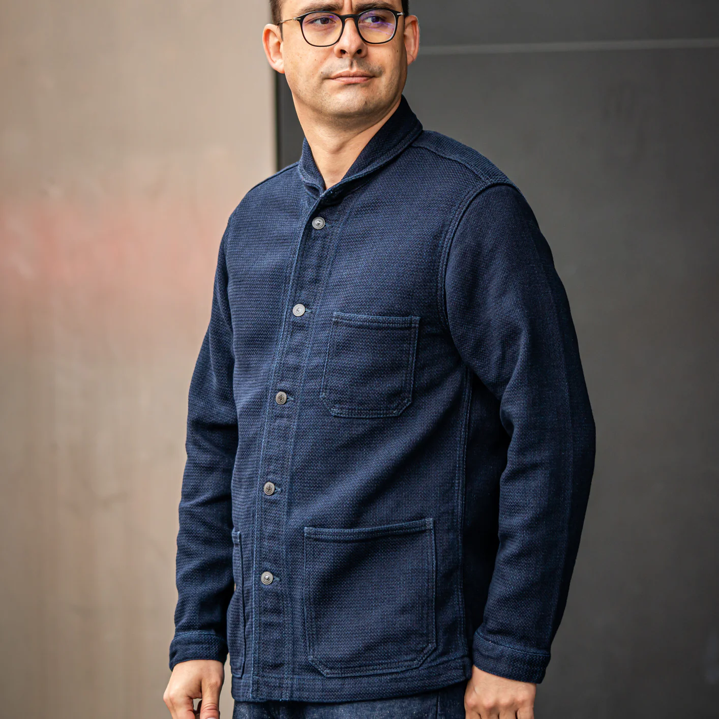 Momotaro 13oz Indigo Dobby Coverall - Image 6