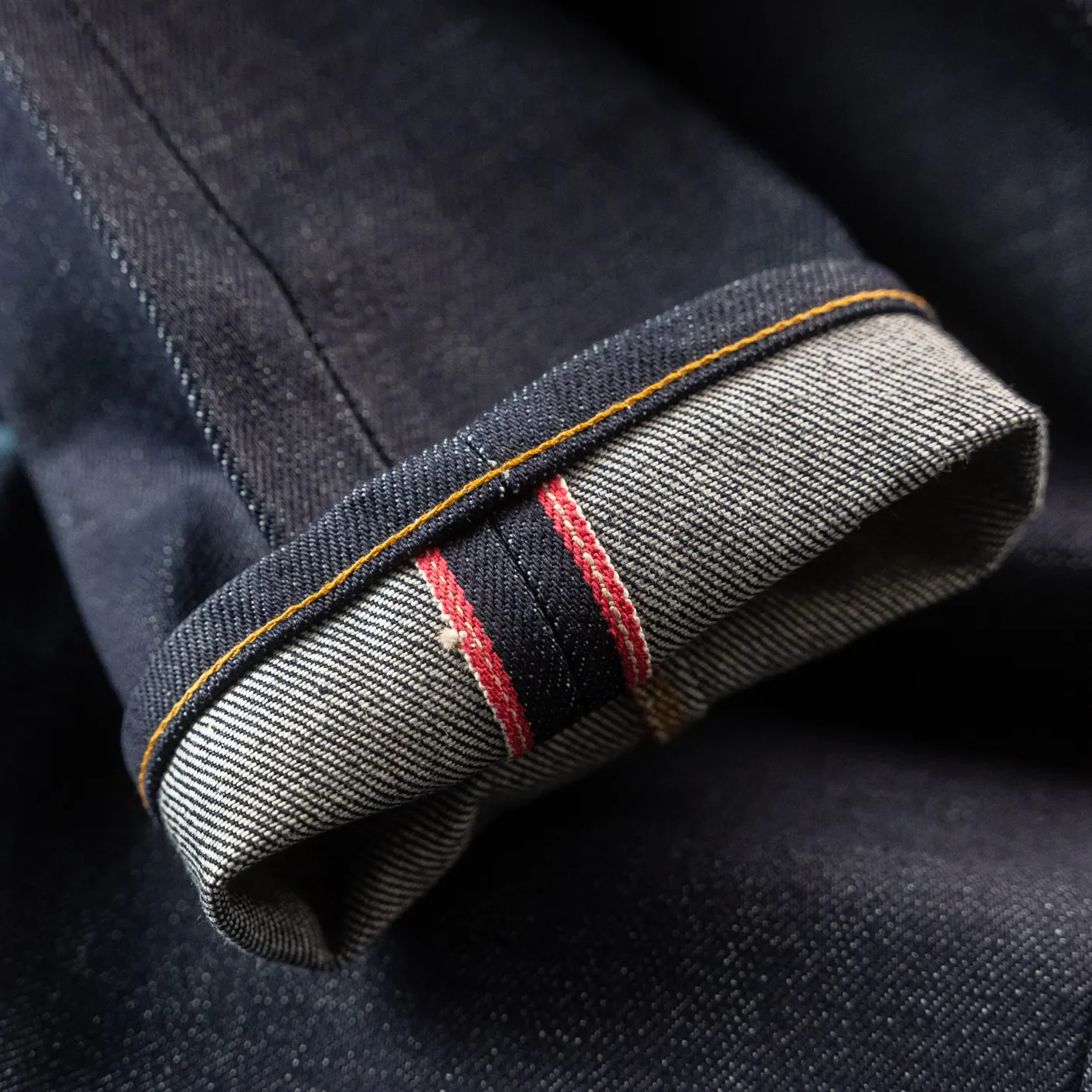 Naked & Famous 20oz ‘Dirty Elephant’ Selvedge Jeans – Weird Guy / Regular Tapered - Image 3