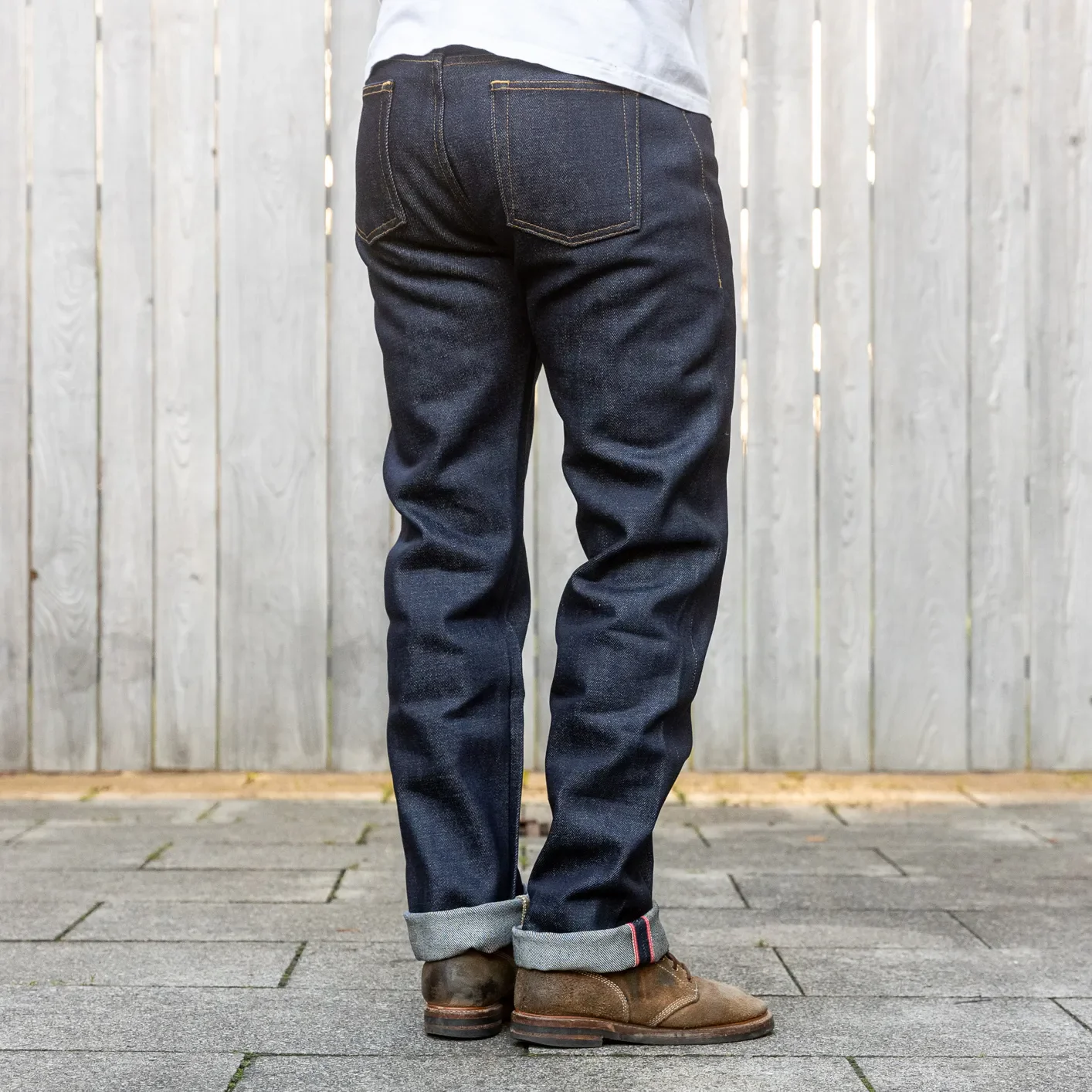 Naked & Famous 20oz ‘Dirty Elephant’ Selvedge Jeans – Weird Guy / Regular Tapered - Image 7