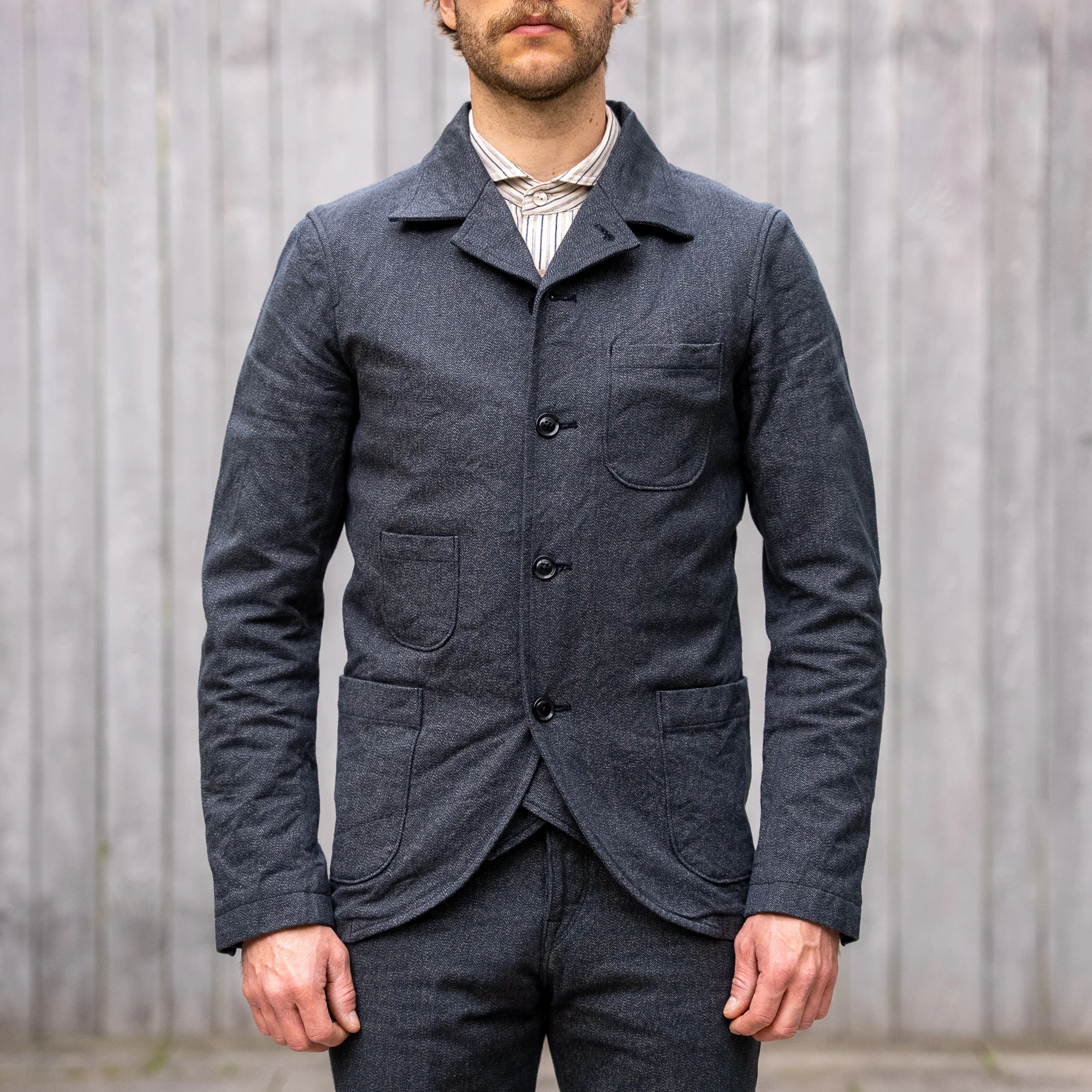 Orgueil OR-4012 Twisted Heather Sack Jacket - Image 16