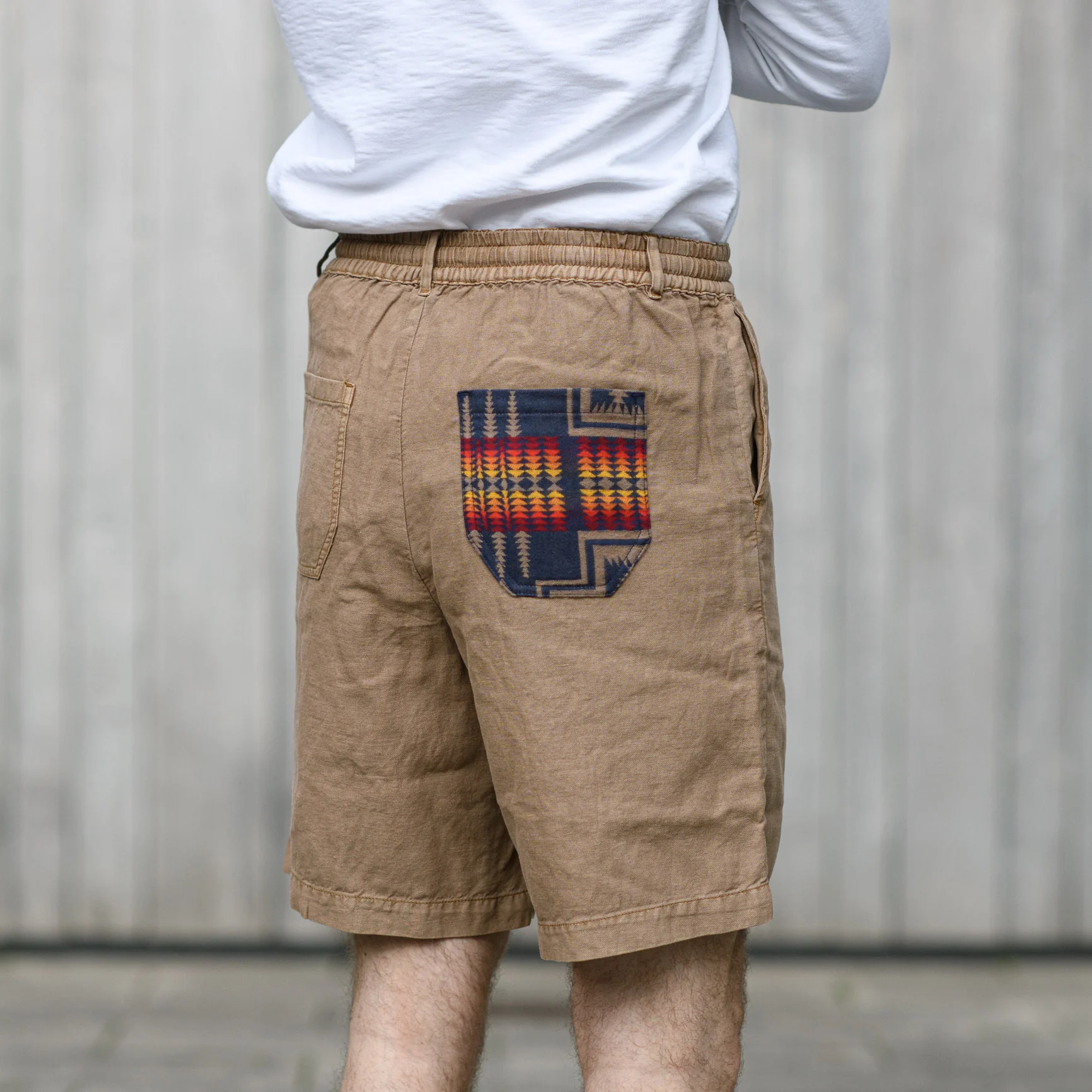 Pendleton Cotton-Linen Utility Shorts – Harding Capsule / Limited Edition - Image 4