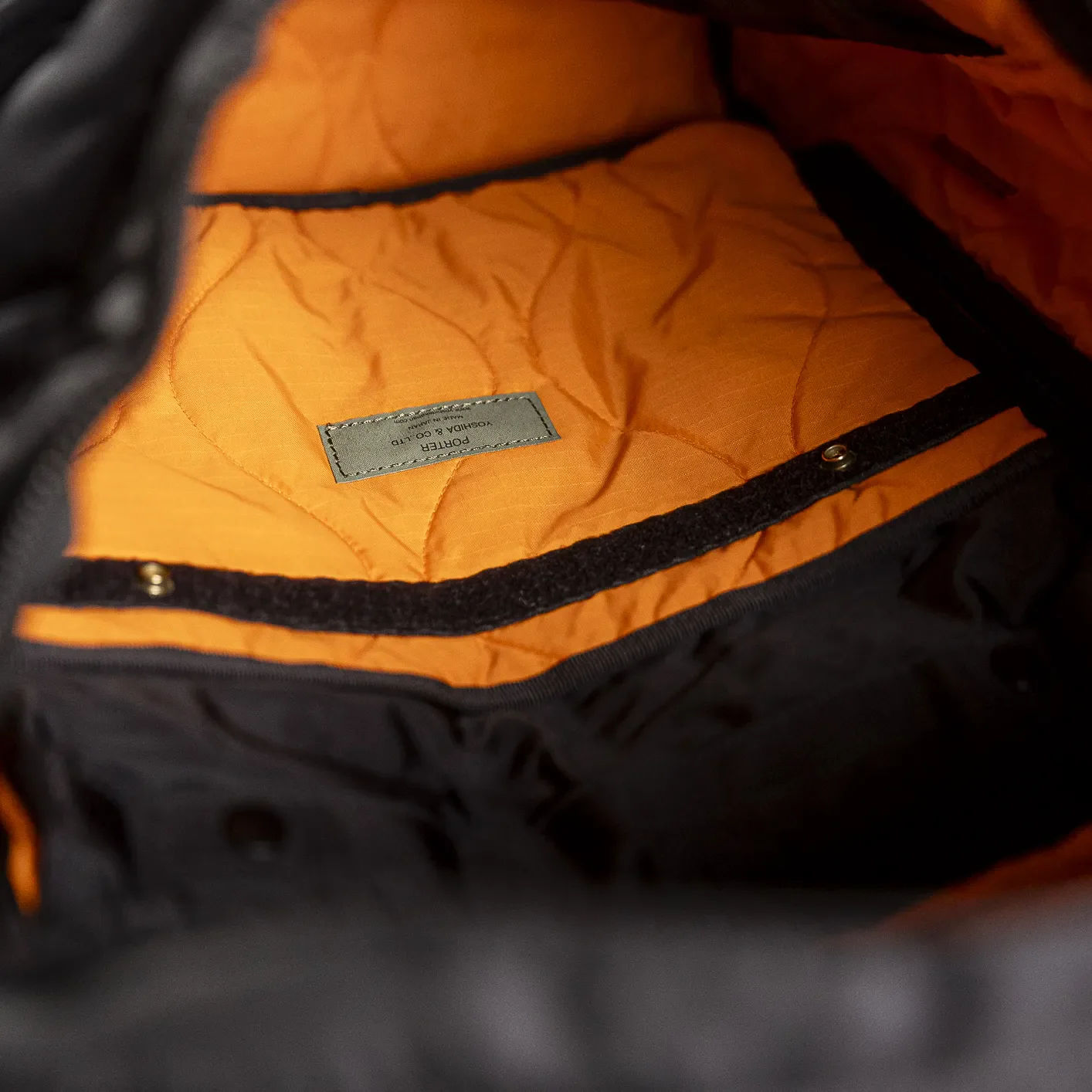 Porter Yoshida FORCE Top Load Daypack - Black - Image 2