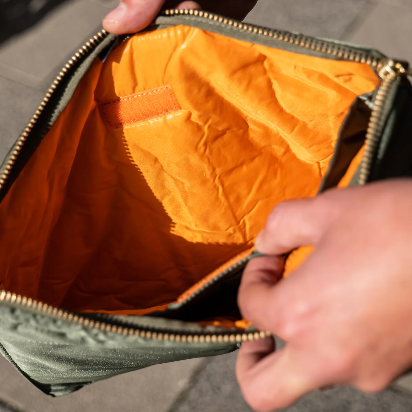 Porter Yoshida Tanker Document Case – Sage Green - Image 7