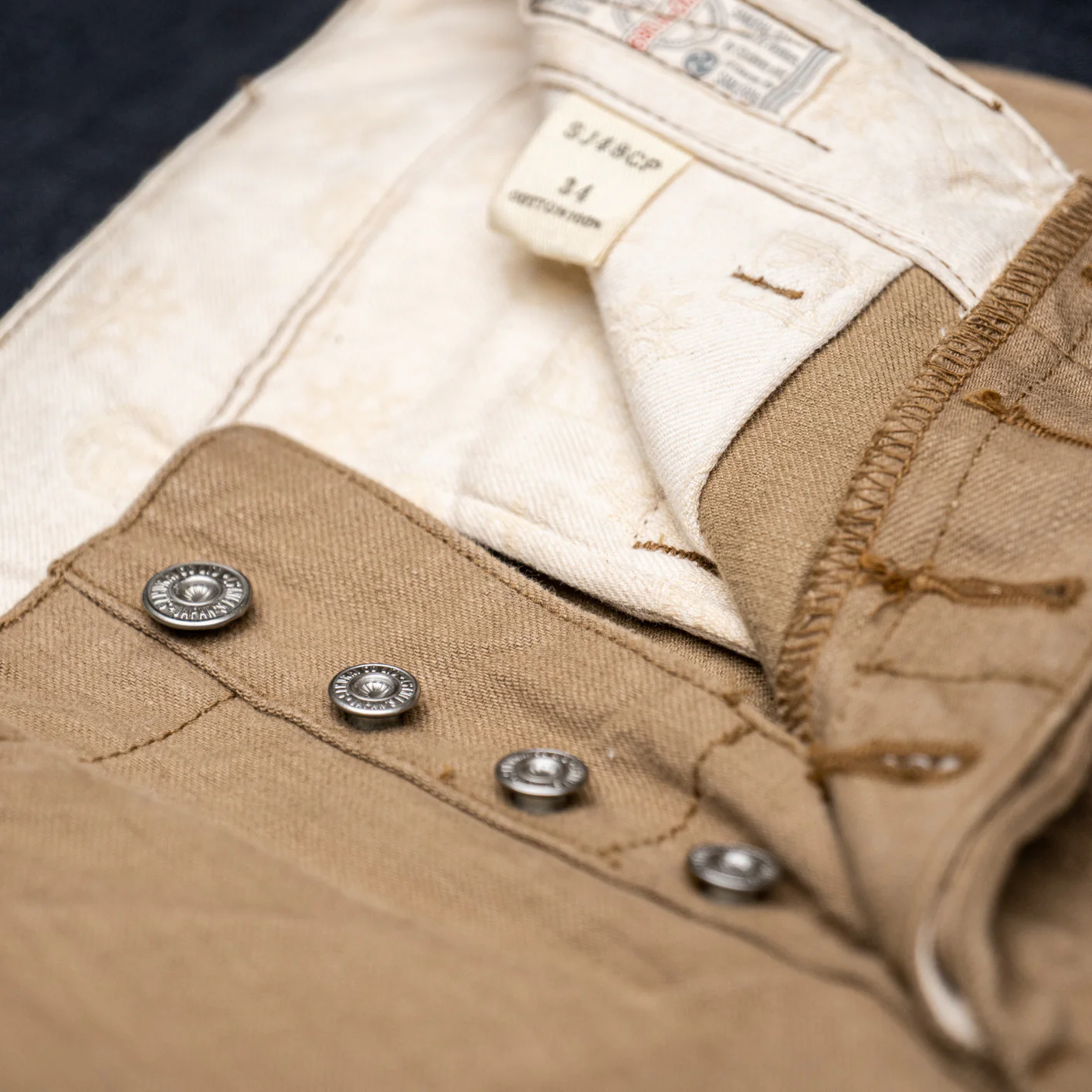 Samurai 15oz Heavy Selvedge Wide Chino – Classic Straight - Image 7