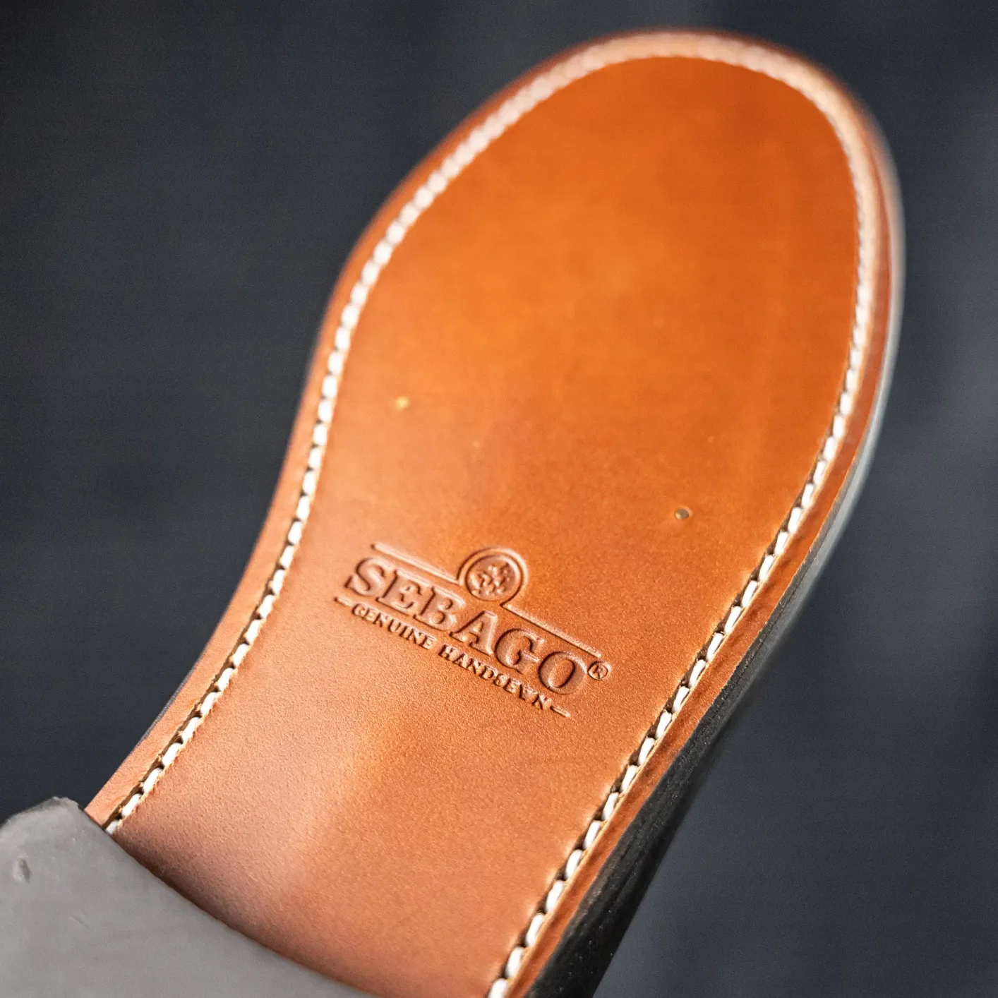 Sebago ‘Classic Dan’ Penny Loafer – Black - Image 5