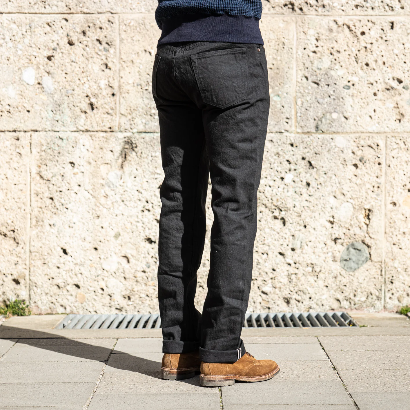Sugar Cane 13oz Black Selvedge Type III Jeans - Slim Fit - Image 3