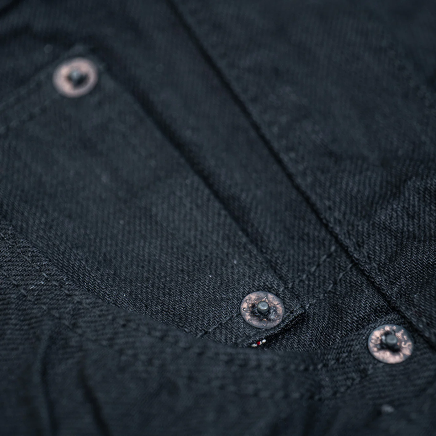 Sugar Cane 13oz Black Selvedge Type III Jeans - Slim Fit - Image 6