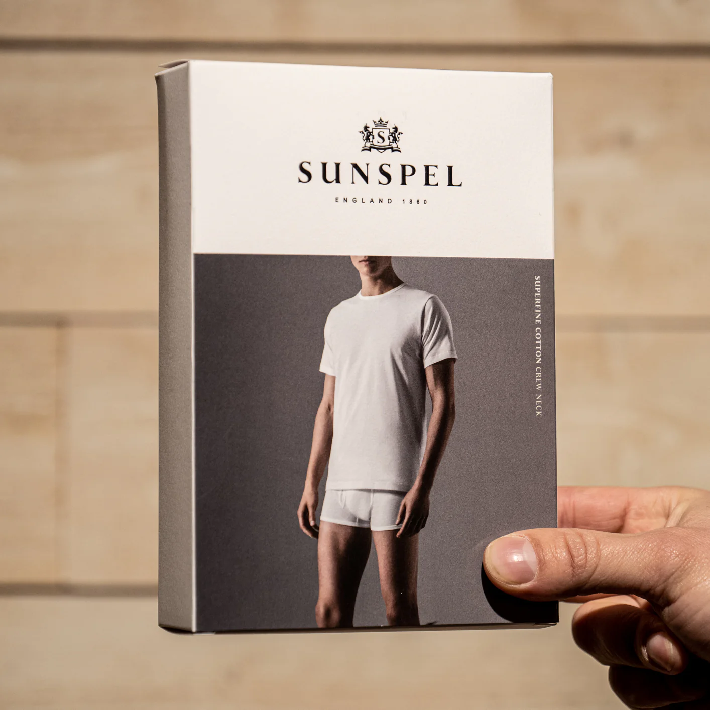 Sunspel Superfine Cotton T-Shirt - White - Image 4