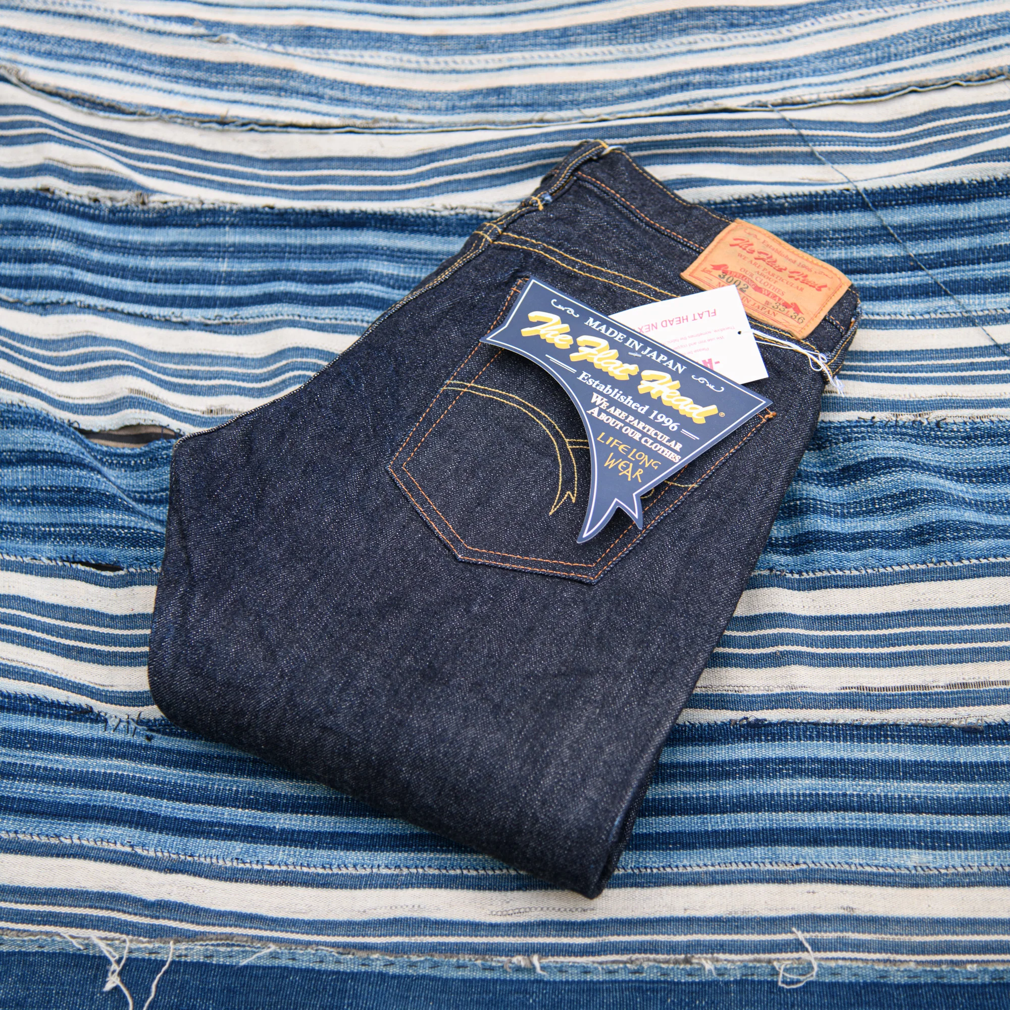 The Flat Head FN-3002 14,5oz Selvedge Jeans – Tight Tapered - Image 3