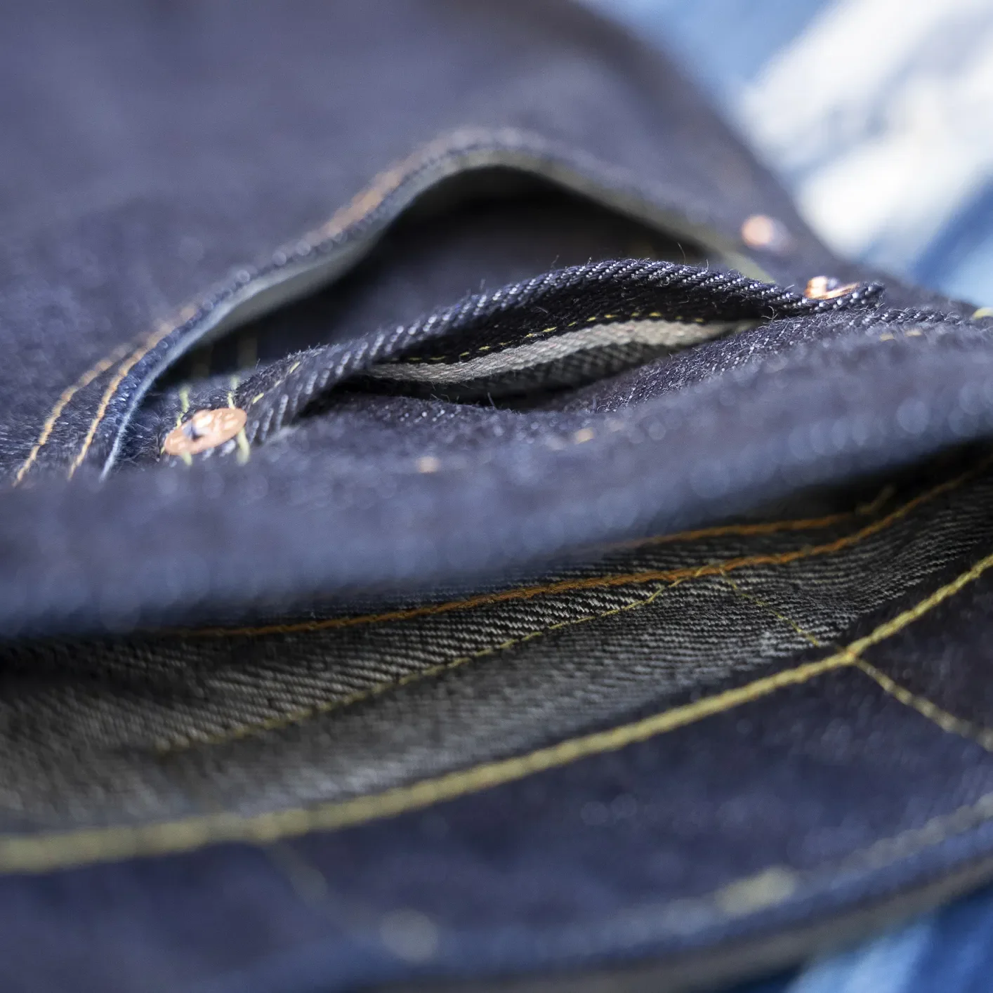 The Flat Head FN-D112 14.5oz Selvedge Jeans - Relaxed Tapered - Image 5