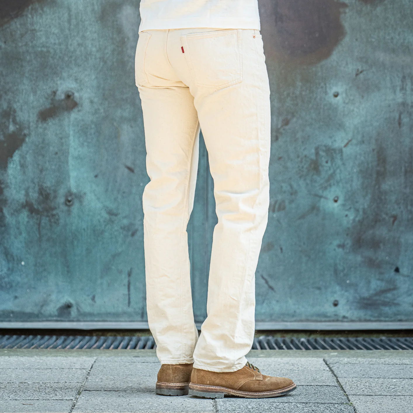 Warehouse Co. 900XX 13,5oz Ecru Selvedge Jeans – Slim Straight - Image 3