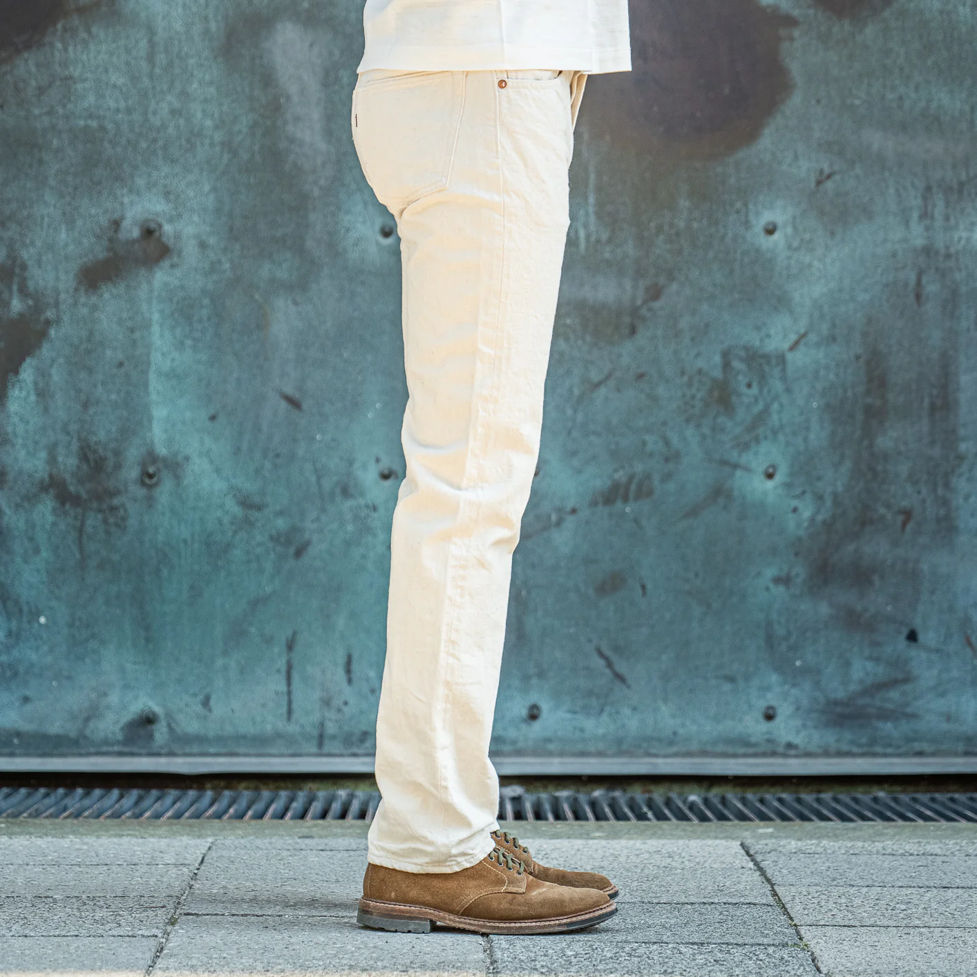 Warehouse Co. 900XX 13,5oz Ecru Selvedge Jeans – Slim Straight - Image 4